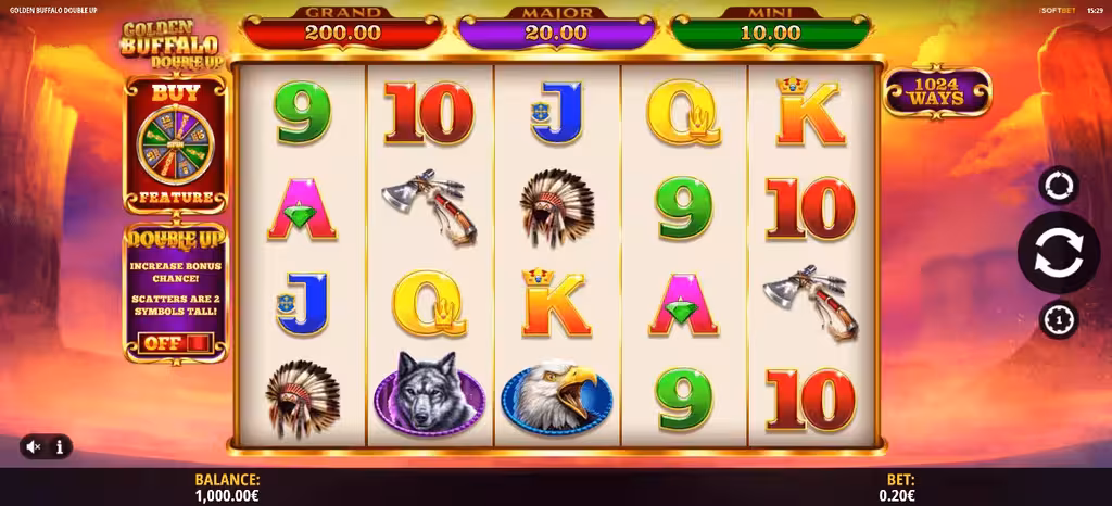 বড় বন্য buffalo slot বিনামূল্যে খেলা